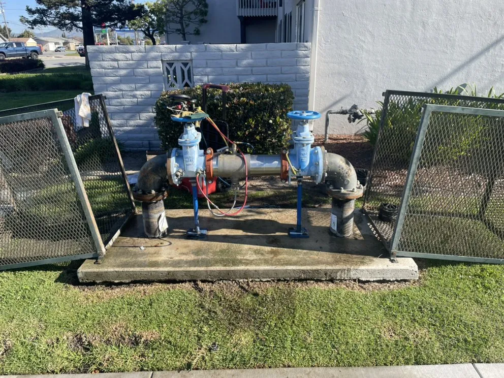 Slide of 4th of July Backflow Testing