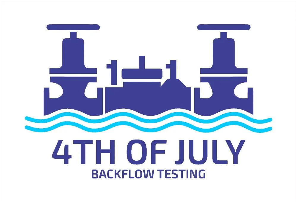 Slide of 4th of July Backflow Testing