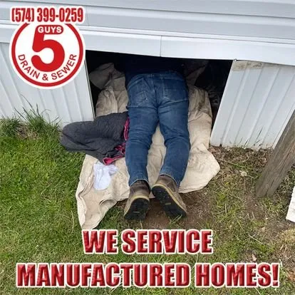 Slide of 5 Guys Drain & Sewer