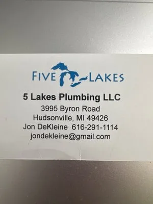5 Lakes Plumbing