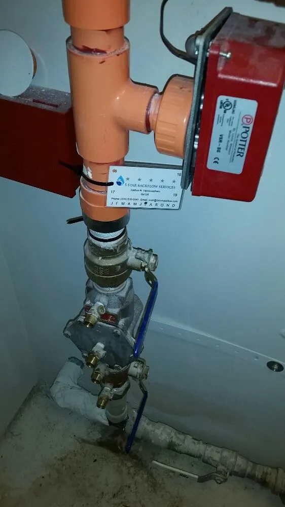 Slide of 5 Star Backflow Services
