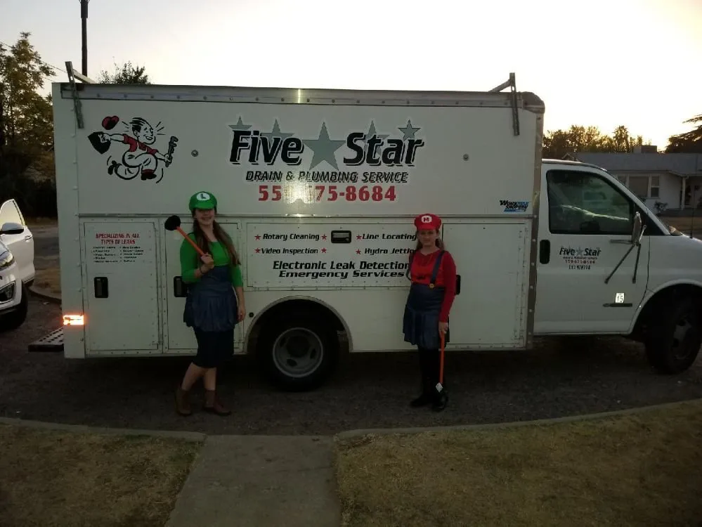 Slide of 5 Star Drain Service