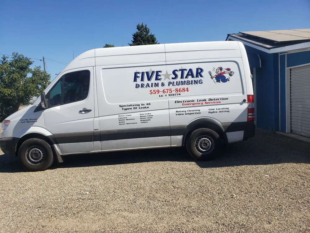 Slide of 5 Star Drain Service