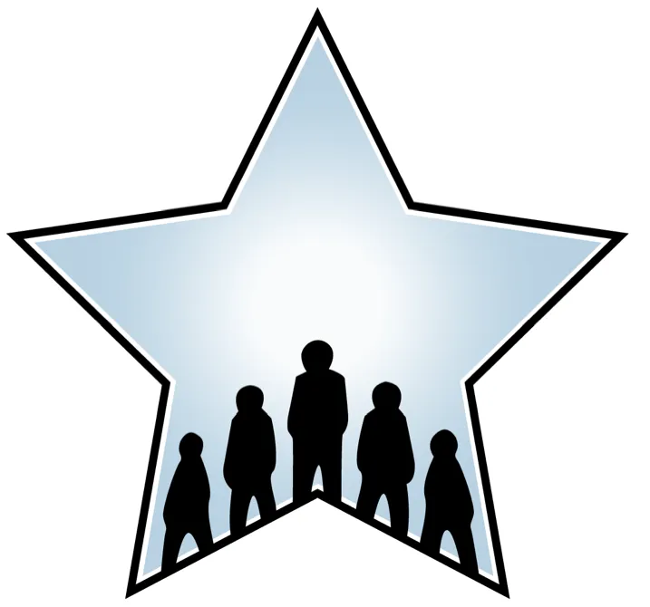 Slide of 5 Star Pipes