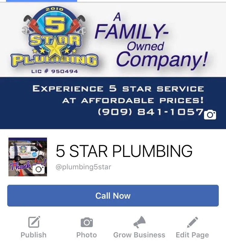 Slide of 5 Star Plumbing