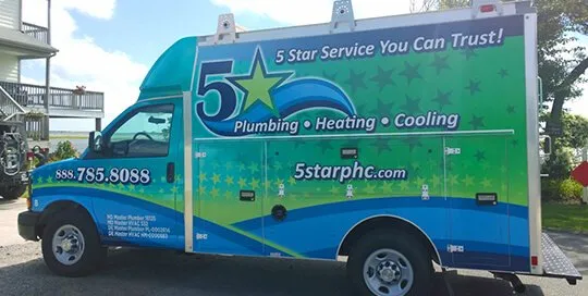 Slide of 5 Star Plumbing Heating and Cooling