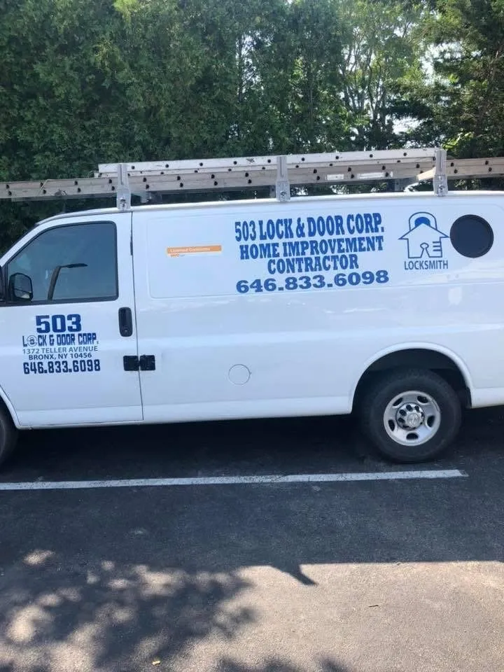 Slide of 503 lock and door