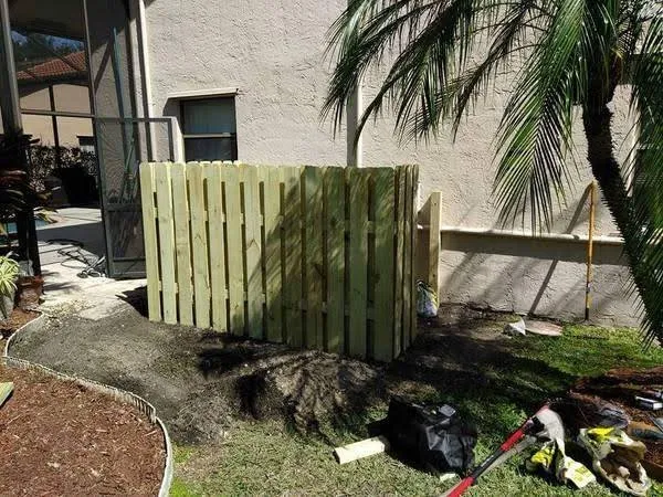 Slide of $60 Fence and Handyman