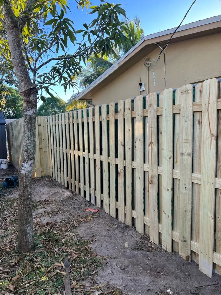 Slide of $60 Fence and Handyman