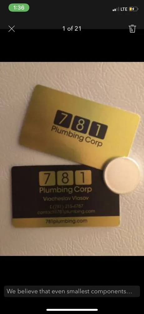 Slide of 781 Plumbing and Heating