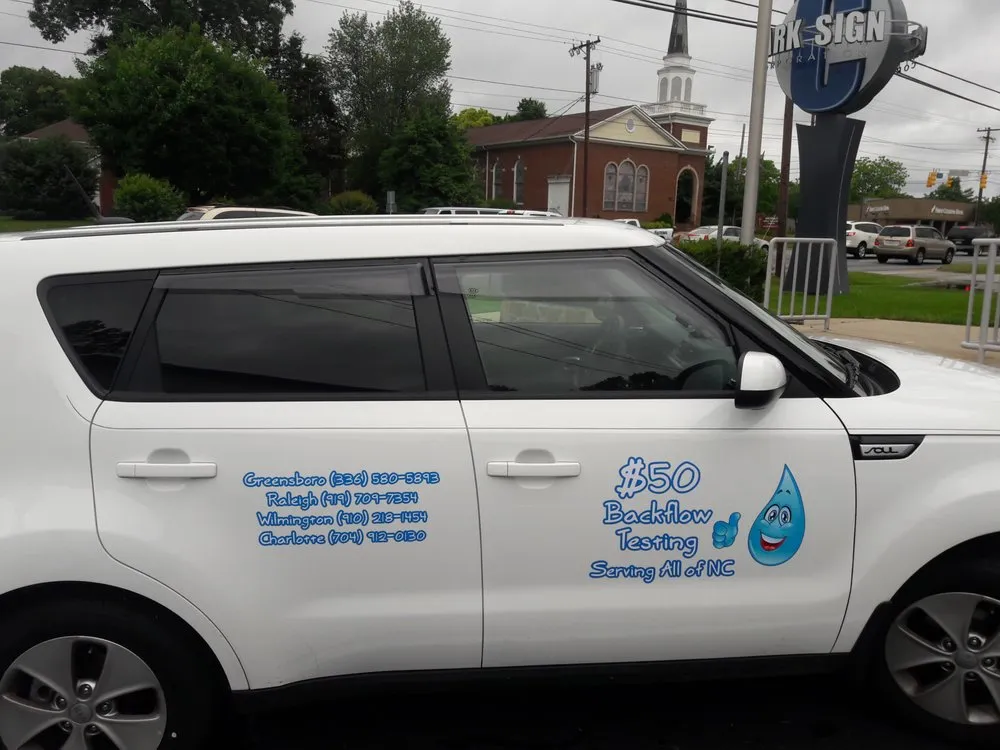 Slide of $80 Backflow Testing