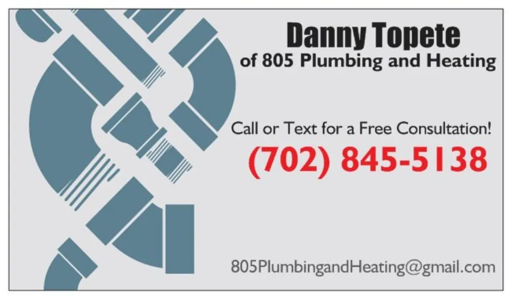 Slide of 805 Plumbing and Heating