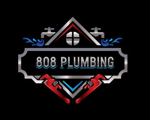 808 Plumbing Logo
