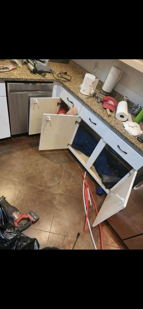 Slide of 9-1 Plumb, Plumbing & Drain Cleaning