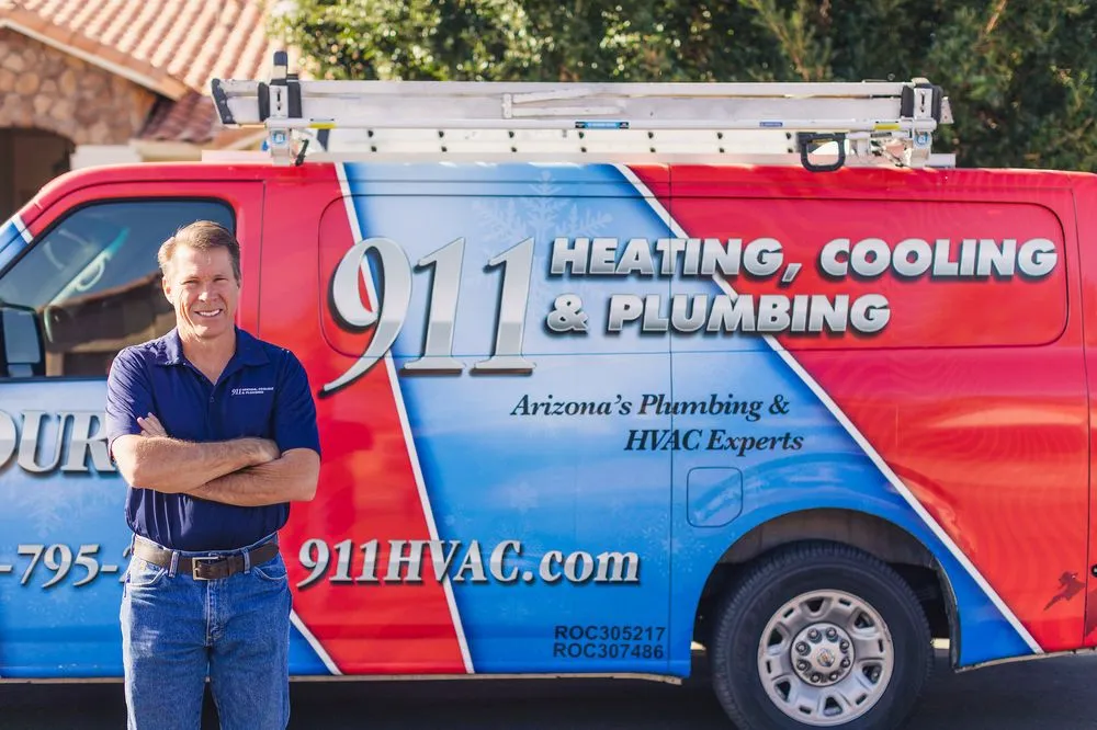 Slide of 911 Heating Cooling & Plumbing