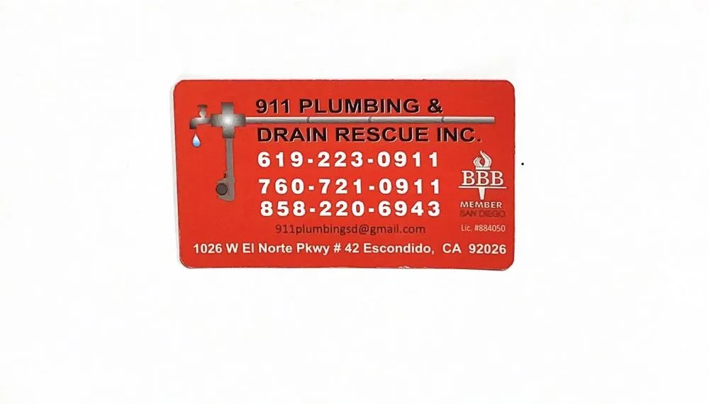 Slide of 911 Plumbing & Drain Rescue
