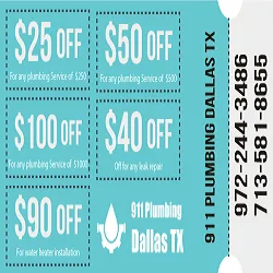 911 Plumbing Dallas TX Logo