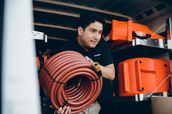 Slide of 911 Restoration of Fresno