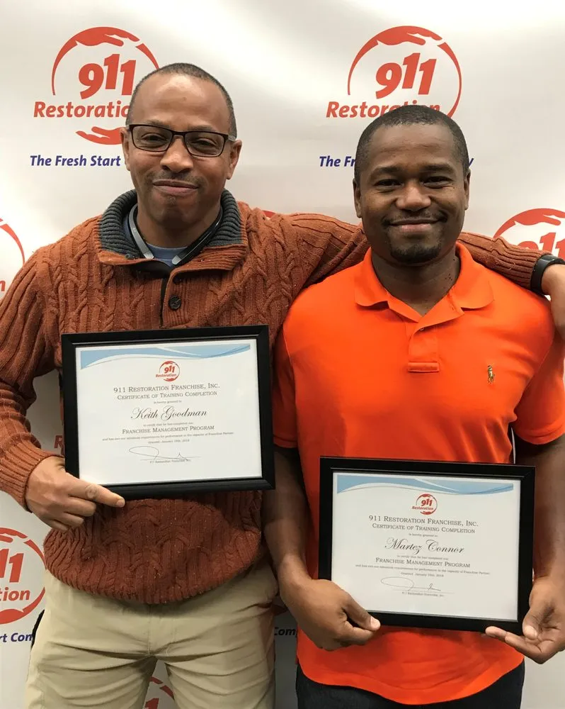 Slide of 911 Restoration of Stockton