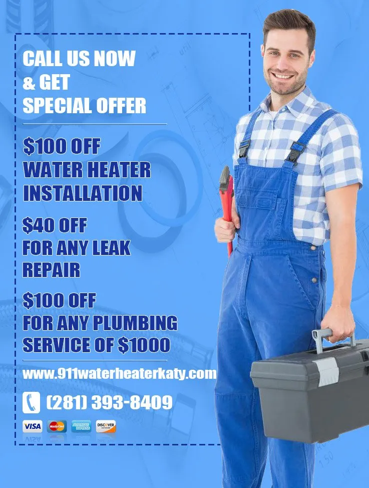 Slide of 911 Water Heater Katy TX