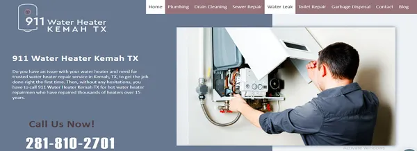 911 Water Heater Kemah TX