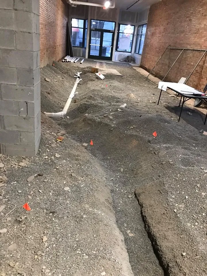 Slide of A - Drain Plumbing