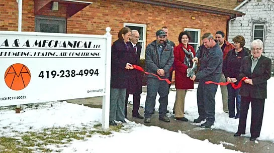 Slide of A & A Mechanical