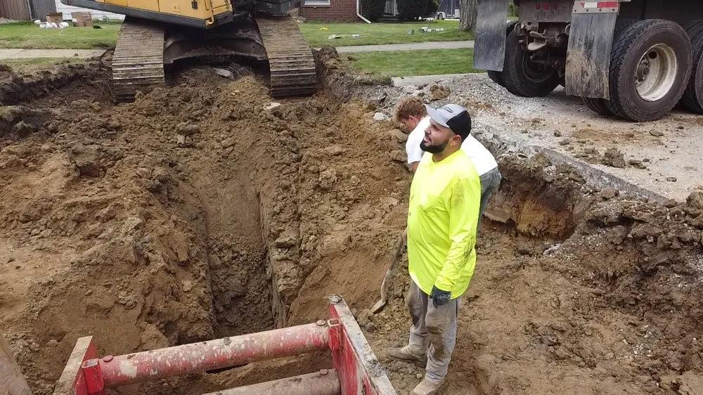 Slide of A & A Plumbing and Excavating