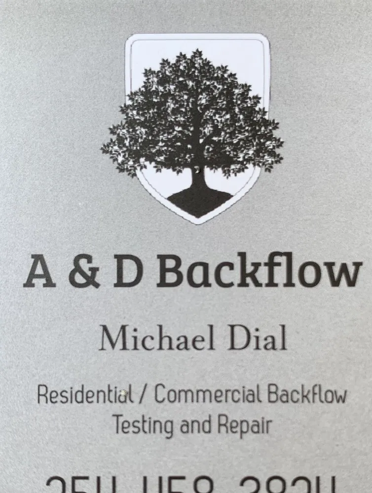 Slide of A & D Backflow