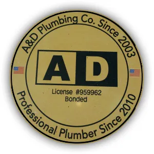 A & D Plumbing Logo