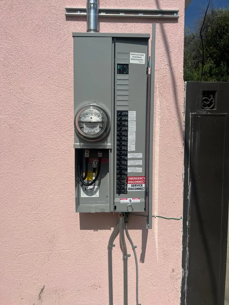 Slide of A + Electric & Plumbing