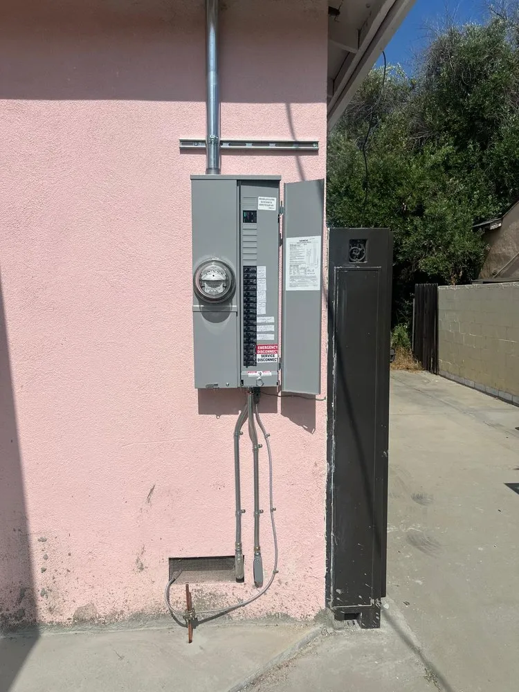 Slide of A + Electric & Plumbing