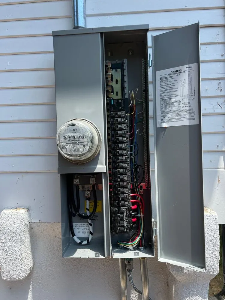 Slide of A + Electric & Plumbing