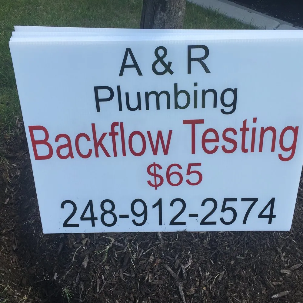 Slide of A & R Plumbing