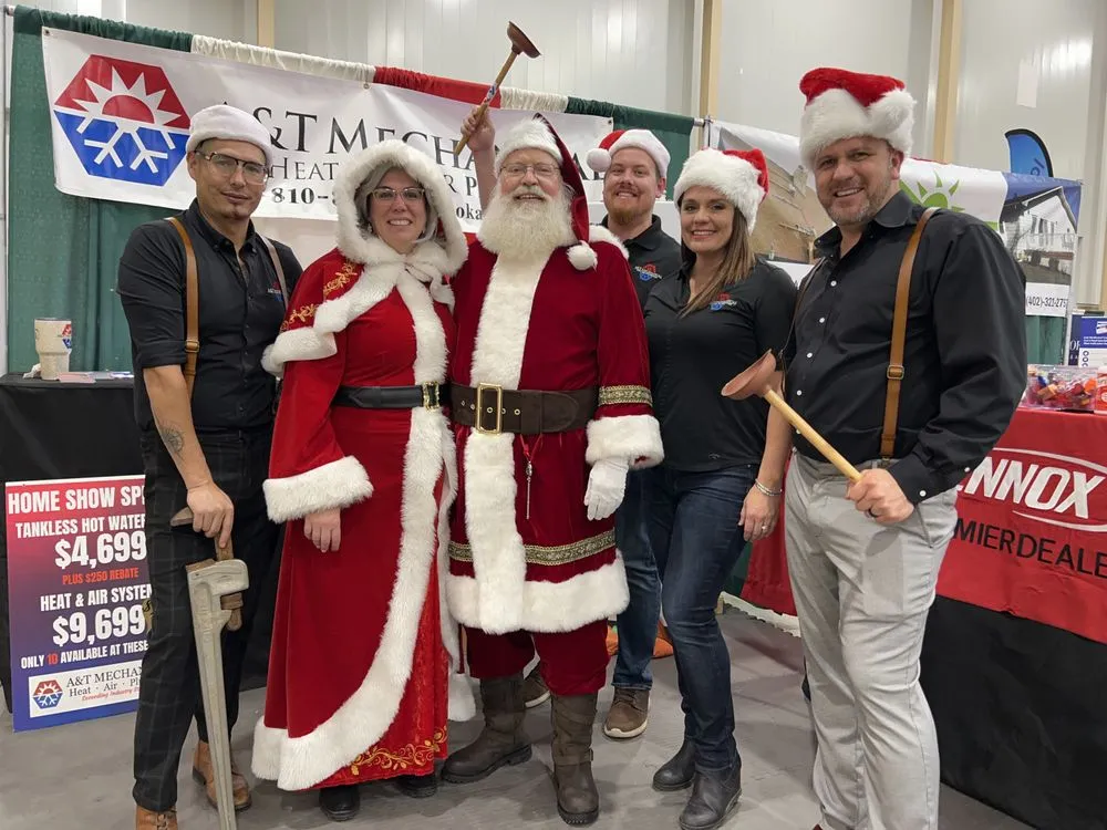 Slide of A & T Mechanical