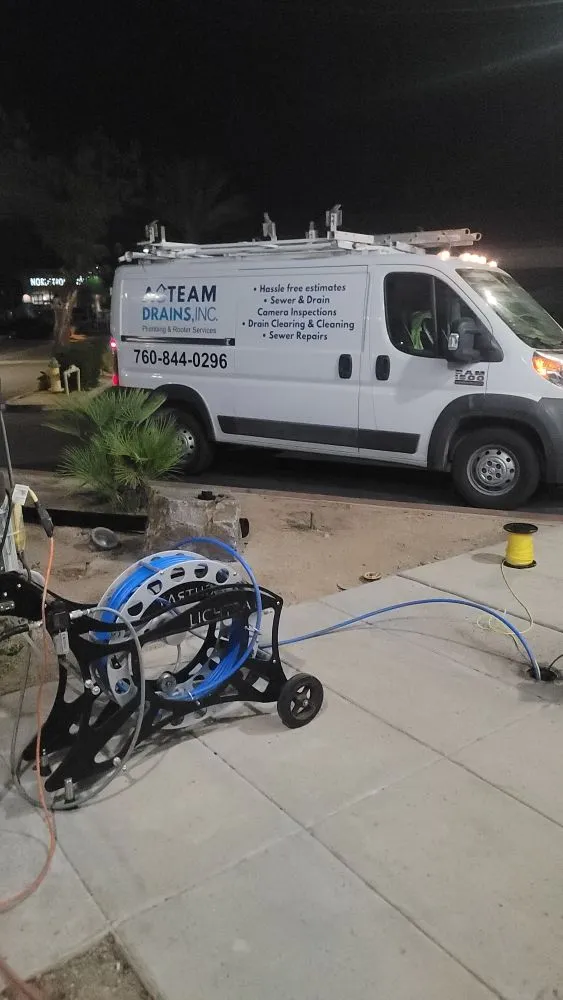 Slide of A- TEAM DRAINS