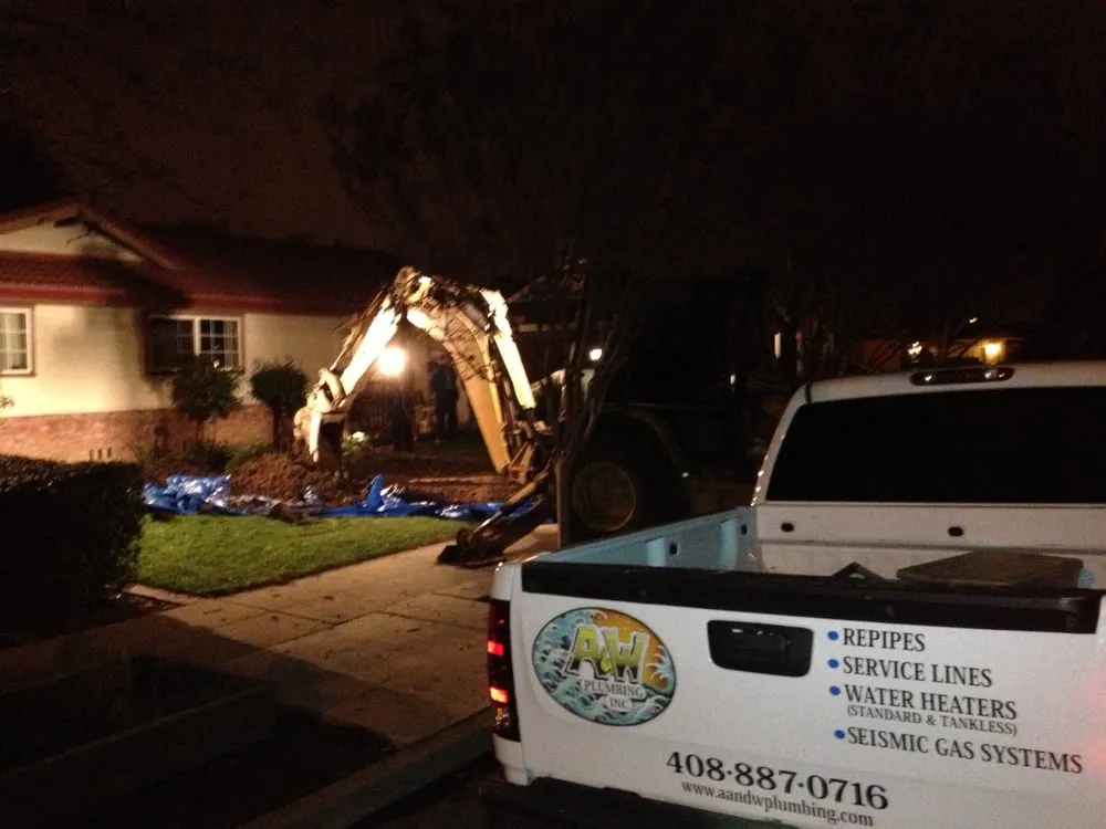 Slide of A & W Plumbing