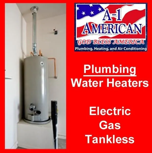 Affordable water heater service in Newport News, VA by A-1 American Plumbing, Heating, and Air Conditioning