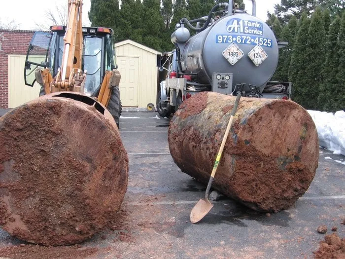 Slide of A-1 Oil Tank Removal