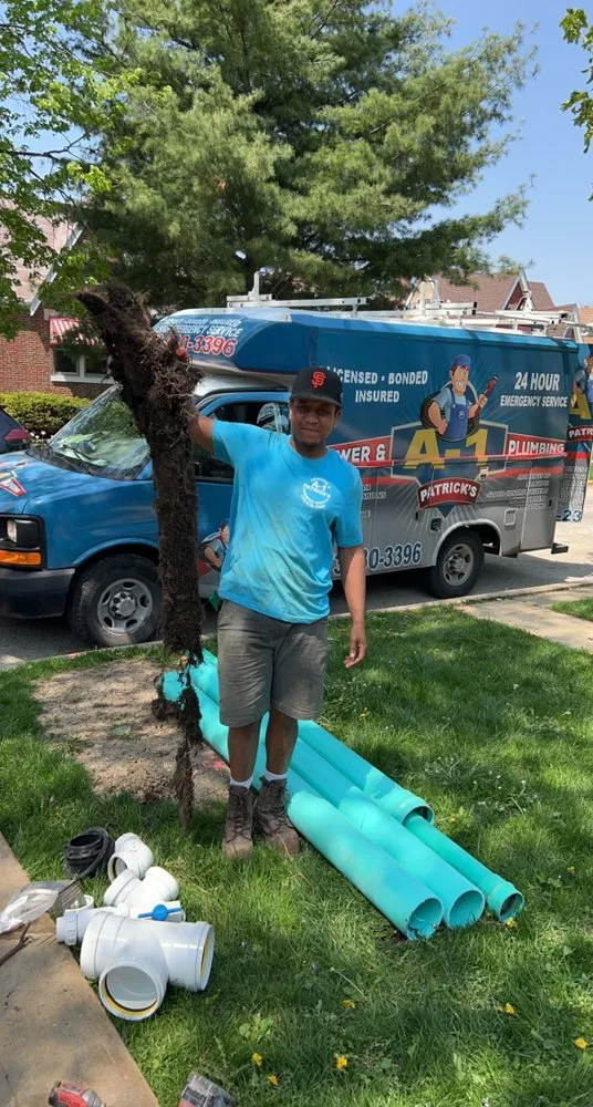 Slide of A-1 Patrick's Plumbing & Sewer Services