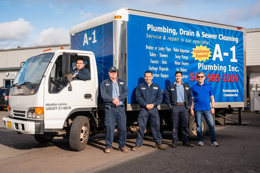 Slide of A-1 Plumbing