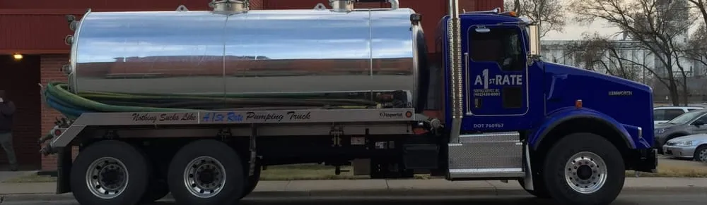 Slide of A 1st Rate Pumping & Potty