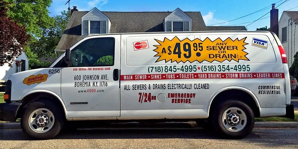 Slide of A $49.95 Any Sewer