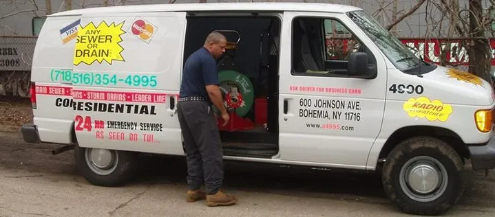 Slide of A $49.95 Any Sewer