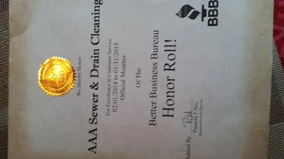 Slide of A A A Sewer & Drain Cleaning