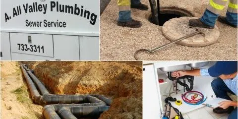 Slide of A All Valley Plumbing & Sewer Service