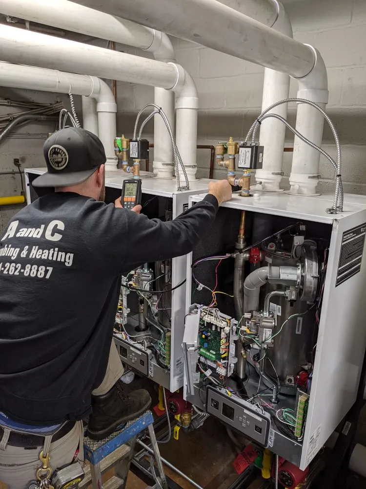 Slide of A and C Plumbing and Heating