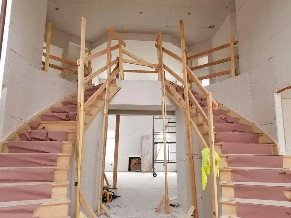 Slide of A and J Drywall repair