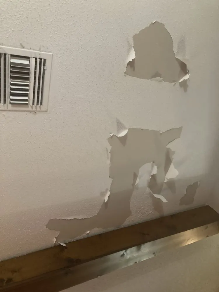 Slide of A and J Drywall repair