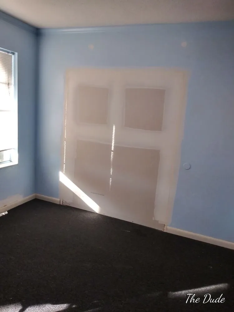 Slide of A and J Drywall repair